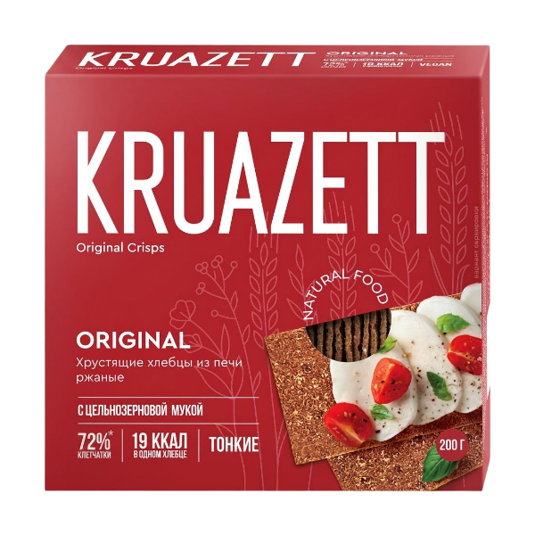 KRUAZETT Хлебцы РЖАНЫЕ