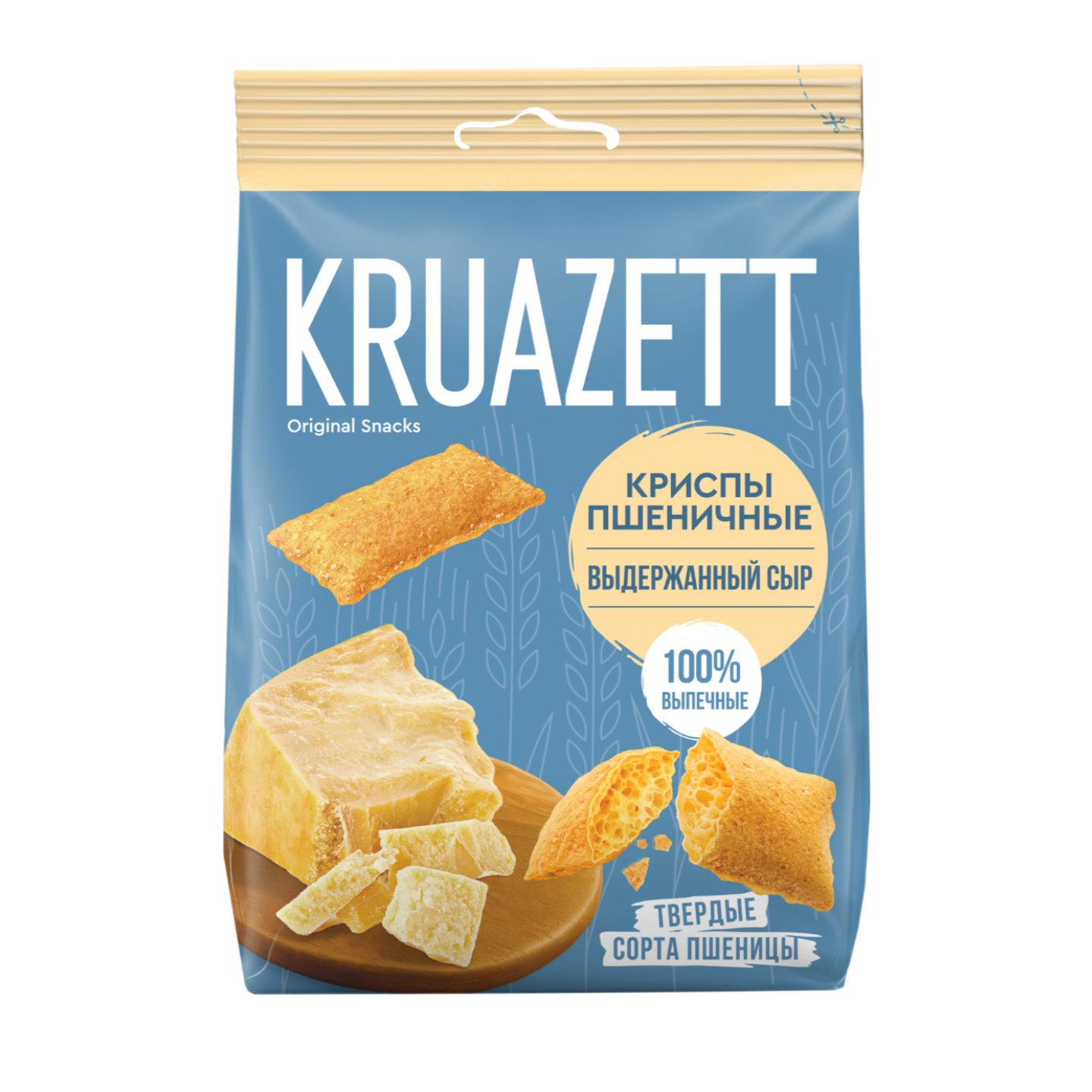 kruazett Криспы пшеничные ВЫДЕРЖАННЫЙ СЫР